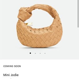 Bottega Veneta Tan Woven Mini Bag